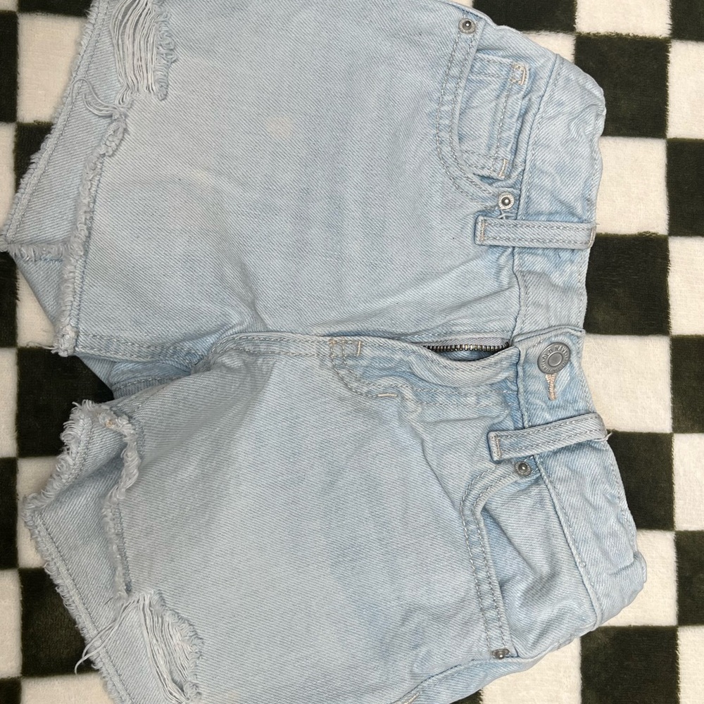 Old Navy Girls Denim Shorts Bundle - Dark Blue, Medium Blue, Light Blue, Black - Picture 11 of 16